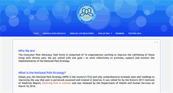 Desktop Screenshot of consumerpainadvocacy.org